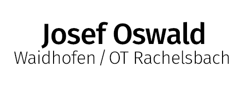 Landwirt Josef Oswald